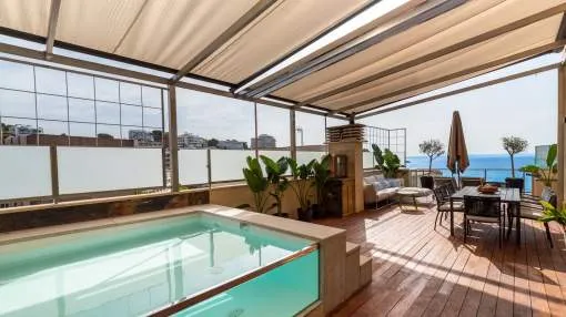 Extraordinary sea view penthouse 2 minutes from Cala Mayor beach Extraordinary sea view penthouse 2 minutes from Cala Mayor beach