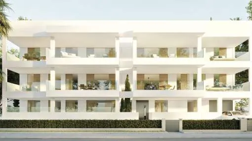 Unique penthouse apartment with private pool in Colonia de Sant. jordi