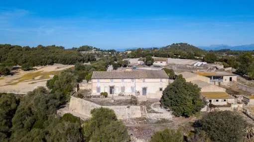 Spacious plot with finca in Montuïri