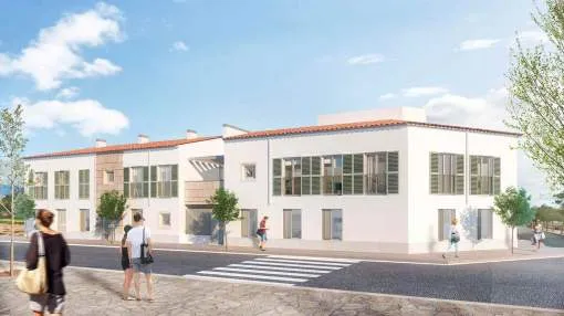 Beautiful new construction project with 9 units in Algaida Beautiful new construction project with 9 units in Algaida