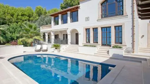 Mediterranean villa with Sea view in Bendinat