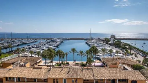 Harbourside apartment located in the heart of Puerto Portals with stunning sea and port views Harbourside apartment located in the heart of Puerto Portals with stunning sea and port views