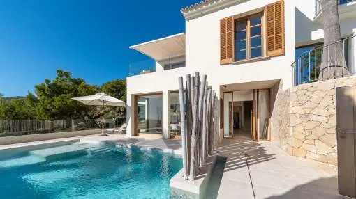 Luxury villa with panoramic sea and mountain views in Costa den Blanes, above the Puerto Portals Marina Luxury villa with panoramic sea and mountain views in Costa den Blanes, above the Puerto Portals Marina