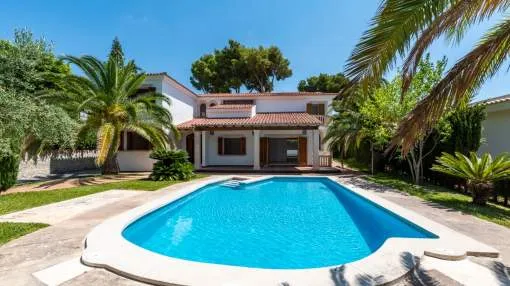 Spacious villa with private pool and partial sea view in Cas Catalá Spacious villa with private pool and partial sea view in Cas Catalá
