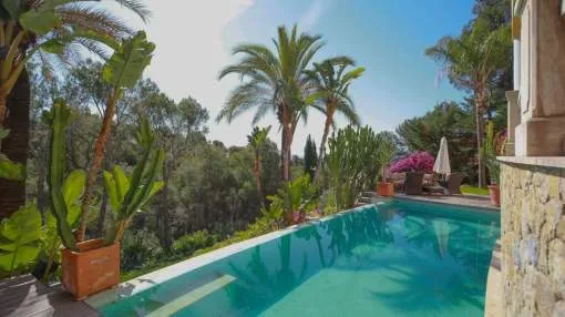 Luxury villa with sea views in Costa de Blanes