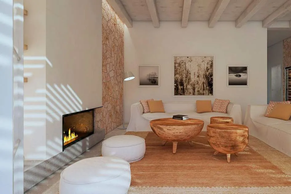 Townhouse with pool and Seaview in Ses Salines