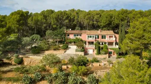 Big property with stunning views to the bay of Palma