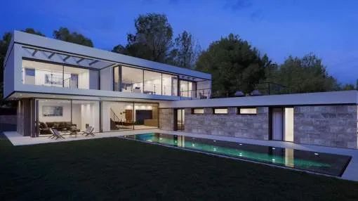 Fantastic bright new build villa in Nova Santa Ponsa