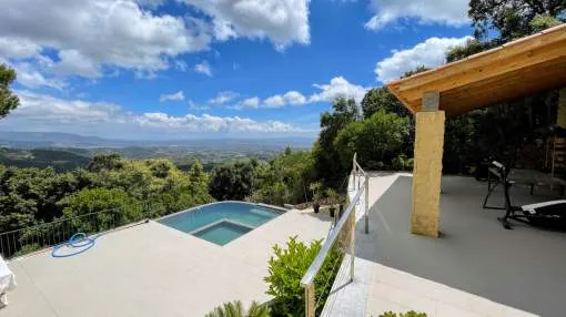 Esporles country house with fantastic views for rent