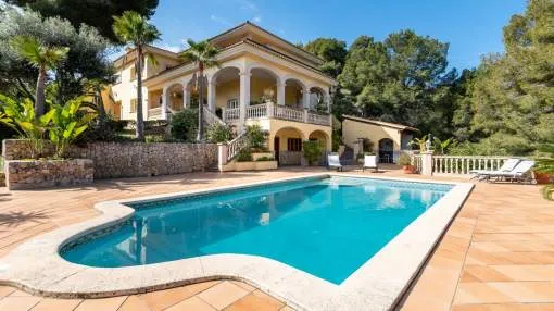 Dream villa in one of the most privileged areas of Mallorca.