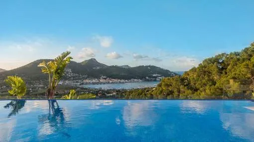 Mediterranean style villa with spectacular views to Puerto de Andratx Mediterranean style villa with spectacular views to Puerto de Andratx