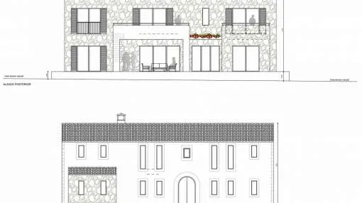 New built finca in quiet location of Ses Salines New built finca in quiet location of Ses Salines