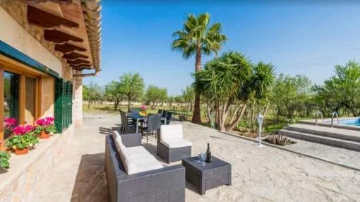 Modern finca with pool for rent in Búger Modern finca with pool for rent in Búger