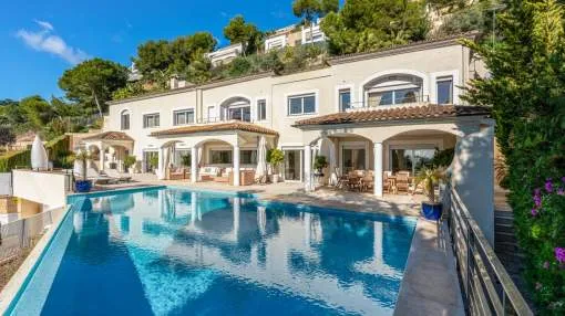 Mediterranean sea view villa in Costa d'en Blanes Mediterranean sea view villa in Costa d'en Blanes