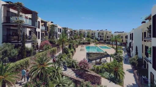 New groundfloor apartment located in a residential area in Palma. New groundfloor apartment located in a residential area in Palma.