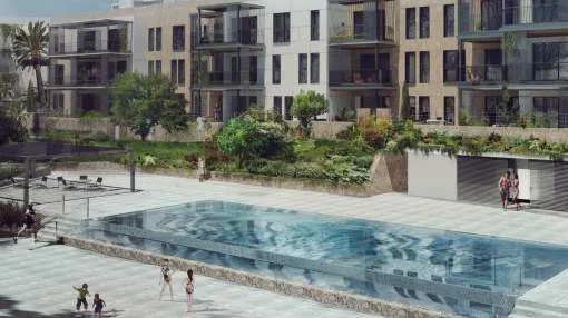 New groundfloor apartment located in a residential area in Palma. New groundfloor apartment located in a residential area in Palma.