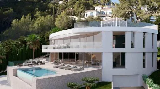 New luxury villa in prime location in Puerto Andratx New luxury villa in prime location in Puerto Andratx