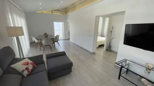Fantastic renovated apartment of 100 m2 and a 25 m2 terrace in Can Picafort