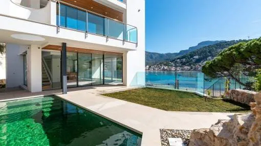 New spectacular villa in a frontline location in Puerto de Sóller