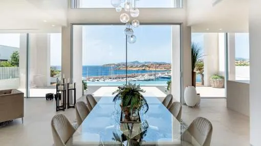 Contemporary designer villa with fantastic views over Port Adriano