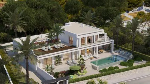 Designer Villa with lots of Charm and beautiful Sea Views