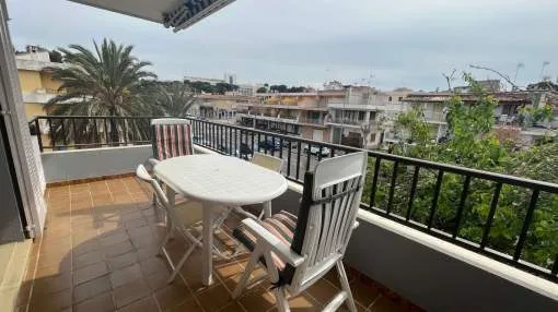 Bright apartment close to the sea in Can Picafort
