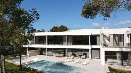 Extraordinary new built luxury villa in Nova Santa Ponsa