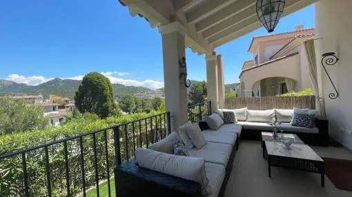 Well-maintained townhouse near Golf course in Camp de Mar