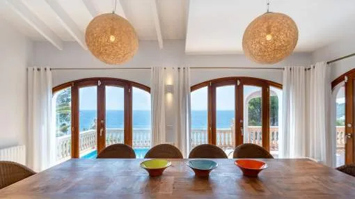 Spacious villa with panoramic sea views in Font de Sa Cala Spacious villa with panoramic sea views in Font de Sa Cala