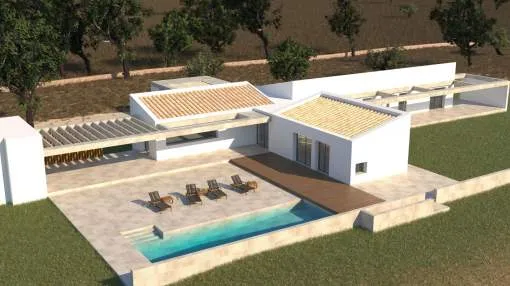 Building land with project for sale in Pollensa