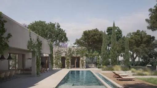Fantastic new build villa in quiet residential area of Santa Ponsa