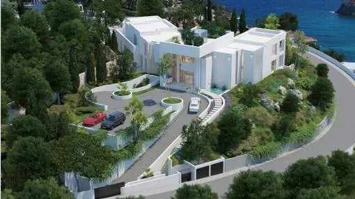 Spectacular Sea Side New Construction Villa in Sol de Mallorca