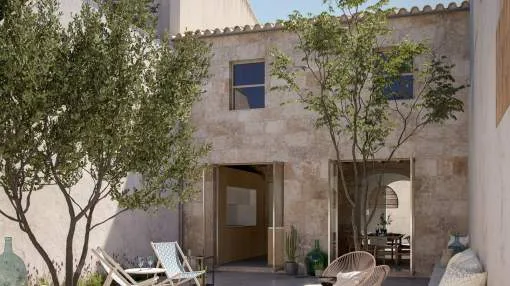 New Townhouse in the village of Muro within close distance to some of Mallorca's best beaches