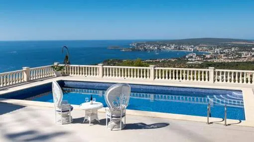 Villa in Costa d'en Blanes with panoramic sea views Villa in Costa d'en Blanes with panoramic sea views