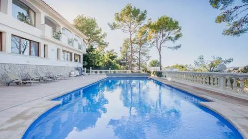 Luxurious villa with sea views