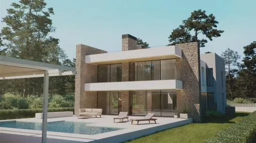 Stunning newly built detached villa for sale in Puerto de Pollença
