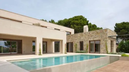 Fantastic new build villa in quiet residential area of Santa Ponsa Fantastic new build villa in quiet residential area of Santa Ponsa