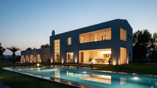 Modern beautiful brand new finca in Santa Maria