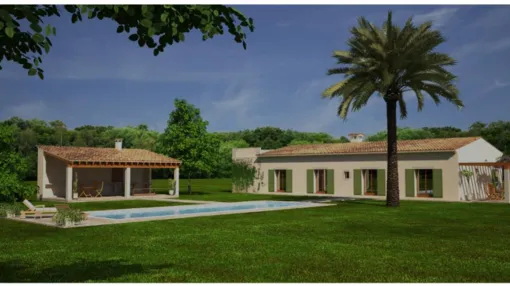 Newly built country house in Cas Concos Newly built country house in Cas Concos