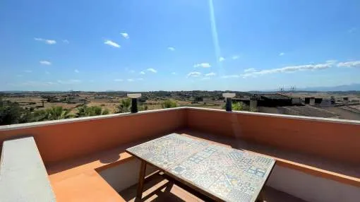 Well-kept apartment with spacious roof terrace in Santa Margalida
