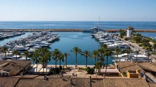 Harbourside penthouse located in the heart of Puerto Portals with stunning sea and port views Harbourside penthouse located in the heart of Puerto Portals with stunning sea and port views