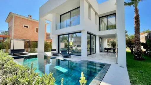 Newly built luxury villa with views over Port Adriano Newly built luxury villa with views over Port Adriano