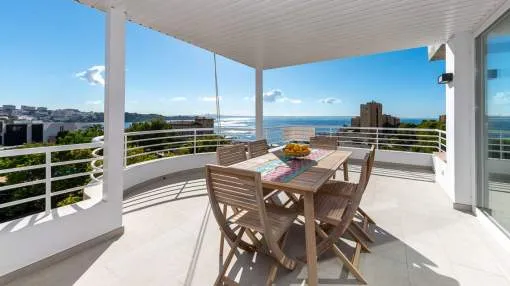 Stunning new penthouse in Cas Català with 180º views to the sea Stunning new penthouse in Cas Català with 180º views to the sea