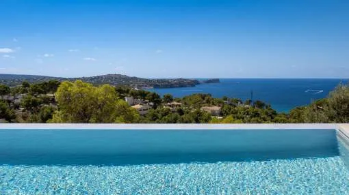 Fantastic sea and panoramic view villa in a private urbanisation in Costa de la Calma