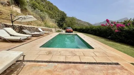 Stunning property in idyllic and private location close to Soller
