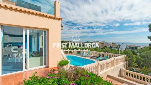 Sea view villa in exclusive Costa d'en Blanes Sea view villa in exclusive Costa d'en Blanes