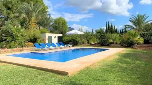 Beautiful finca with pool on the outskirts of Pollença