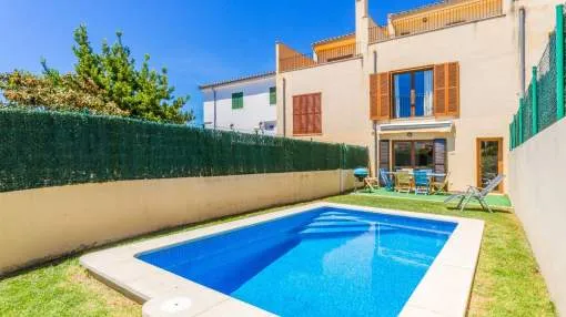 House for sale with holiday rental license, pool and garden in the charming town of Campanet House for sale with holiday rental license, pool and garden in the charming town of Campanet