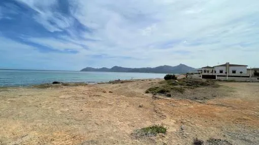 Wonderful plot with project only a few metres from the sea in Son Serra de Marina