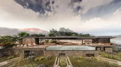 Son Vida plot with sea-/ and Palma views, with submitted licence to build a luxury villa Son Vida plot with sea-/ and Palma views, with submitted licence to build a luxury villa